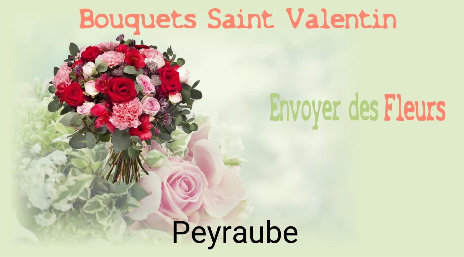 Roses de Saint-Valentin livrées à Peyraube